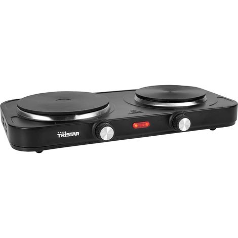 Placa de cocina Tristar KP 6152 negra 2500 W compacta (1/5)