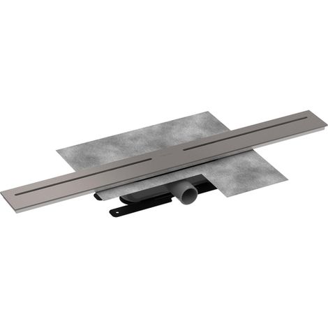 Easy Drain Pureflow Caniveau de douche - 80cm - dryphon - anthracite brossé