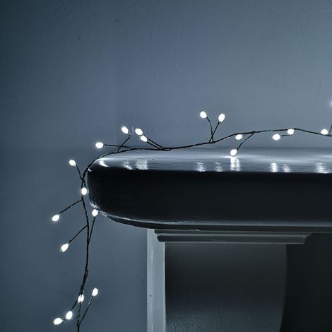 1000 LED 20m Premier Tree Ultra Brights Indoor Outdoor Multifunction Christmas Lights with Timer on Green Wire in Cool White (1/4)
