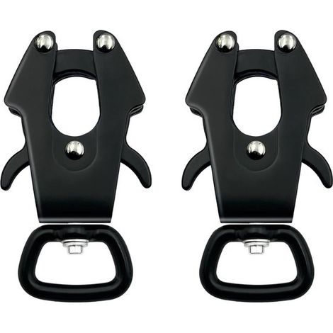 - 2 mousquetons grenouille pour laisse de chien avec mousqueton pivotant (1/5)