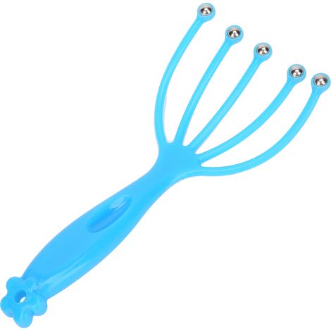 Appareil de massage du cuir chevelu portable pour une relaxation profonde et un soulagement de la fatigue - Bleu (1/5)