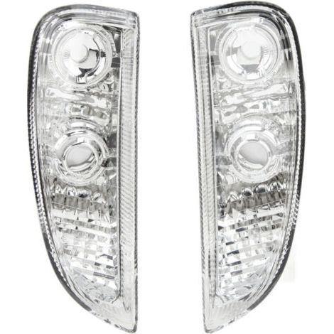 2 cubiertas para luces diurnas delanteras 95563118202 para Cayenne 957 2007 a 2010