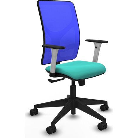 Silla de oficina piqueras y crespo Motilla blanco cómodo (1/2)