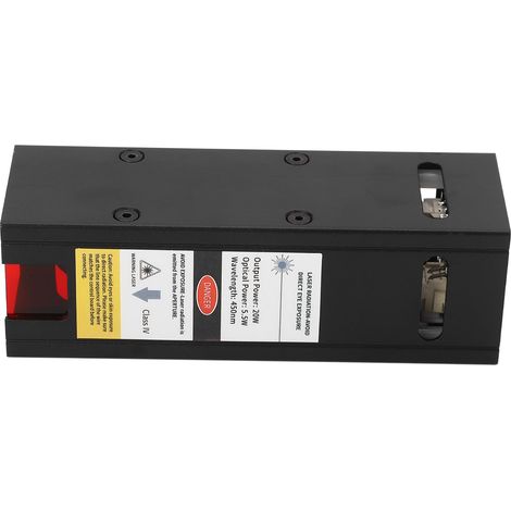 Module Gravure Laser 12V 450nm 20W Découpe CNC Outil de Gravure pour Métal PVC (1/5)