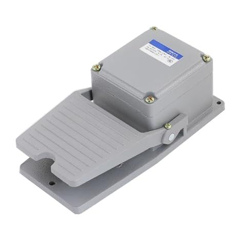 LT3 Foot Switch IP44 Machine Tool Accessory Button with Aluminum Alloy Shell 3A/AC380V DC220V