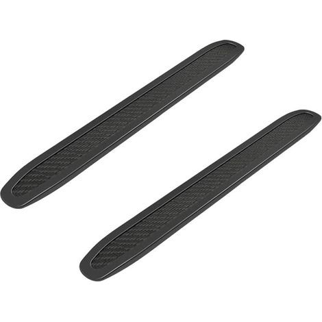 Protection de pare-chocs de voiture (2 pièces) - Bande de protection universelle et flexible en fibre de carbone pour pare-chocs avant et arrière (1/5)