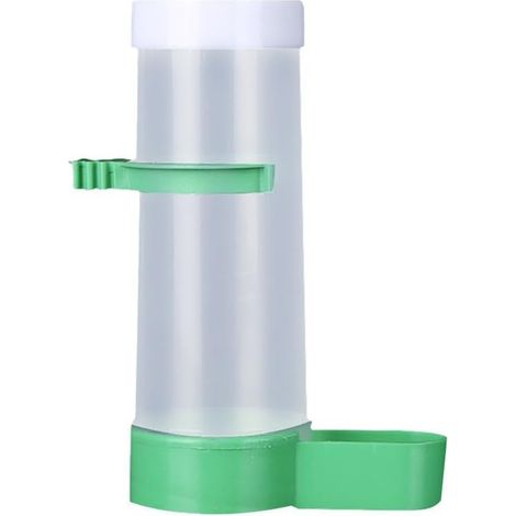 1 Mangeoire Oiseau, Distributeur Eau Nourriture, Plastique Anti-éclaboussures, Pour Perroquets Perruches Calopsittes (1/5)