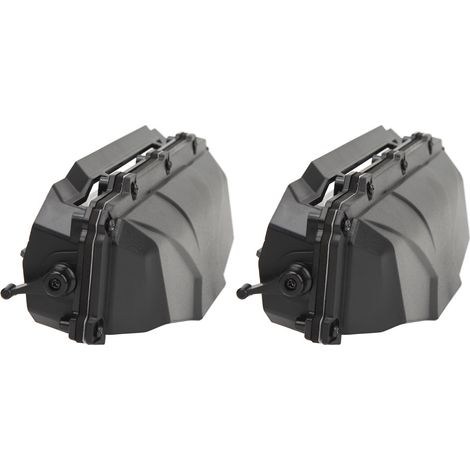 Decdeal Kit de ventilation de pare-brise UTV, pièces de bonne étanchéité avec évents de désembuage pour verre en Polycarbonate à revêtement dur (1/5)
