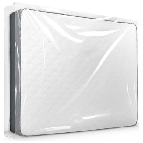 Housse de matelas de déménagement 140x200x30 cm, sacs de protection de matelas en plastique durables et imperméables, sacs de (1/4)