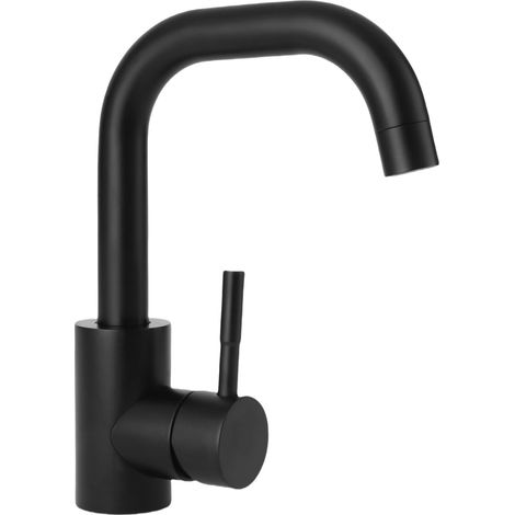 Robinet Cuisine,Mitigeur Cuisine Douchette à 360°,Acier Inoxydable Robinet Salle de Bain avec Rotatif Froid (1/5)