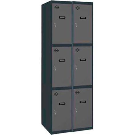 Taquilla 1800x600x500 SIMONLOCKER PROFESIONAL 3 PUERTA 2/6 300 (600)AN/AN marca SIMONRACK