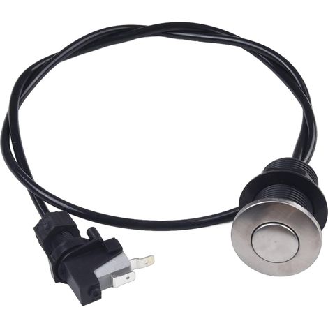Kit interrupteur pneumatique, 125-250 V, 16 A, avec tuyau (1/5)