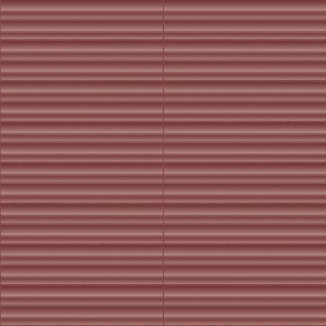 Carrelage 3D Rouge 25x5x1,2 cm Iseron - Mur intérieur (vendu par carton de 0,38 m²) - RO'MA CARRELAGE