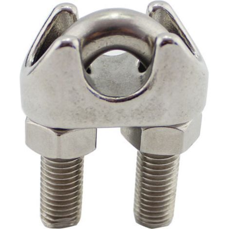 Serre-câble en acier inoxydable 316, tendeur, pince en U, tête de verrouillage, accessoires d'accastillage pour la marine et le yachting, pince 316-10 mm (1/3)