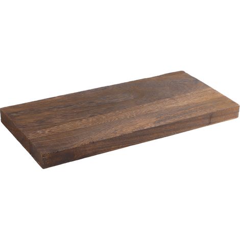 Wandregal, schwebendes Regal, Holzregal, Aufbewahrungsständer, Ausstellungsorganizer für Wohnzimmer, 30 x 14 x 2 cm (1/5)