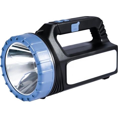Linterna LED solar/recargable, linterna LED alimentada por energía solar, Linterna solar recargable de mano, Focos superbrillantes e impermeables (1/5)