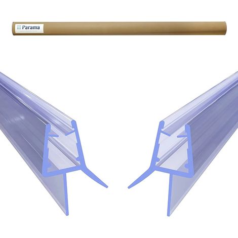 Set da 2pz guarnizioni box doccia sottoporta in PVC per vetro da 6 8mm lunghezza 80cm Sealify (1/4)
