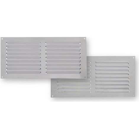 REJILLA VENT 150X300MM SIN BORDE FEPRE ALU ALUMINIO NATURAL
