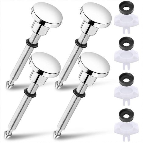 Kit de réparation pour bec de baignoire avec inverseur (lot de 4) - Pièces de rechange pour robinetterie de baignoire (1/5)