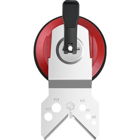 Localisateur de trou de carrelage, outil de positionnement à ventouse pour verre, marbre, carrelage en céramique, guide de placement précis (1/5)