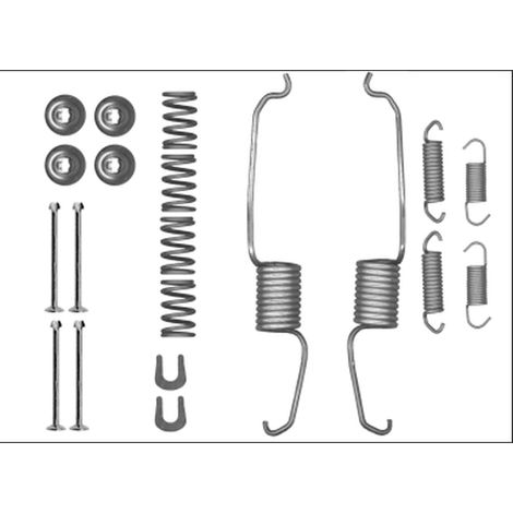 Kit d'accessoires, mâchoire de frein Textar 97041900 TOYOTA 049420K080