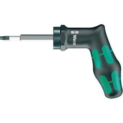 300 IP Tournevis à serrage contrôlé TORX PLUS, manche « pistolet », 20 IP, 5.0 Nm, Noir/vert