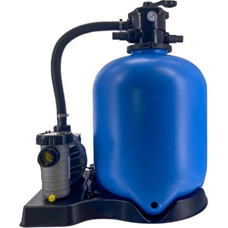 Sandfilteranlage OKU Bali Ø 400 mm mit Aqua Plus 8 Timer (1/5)