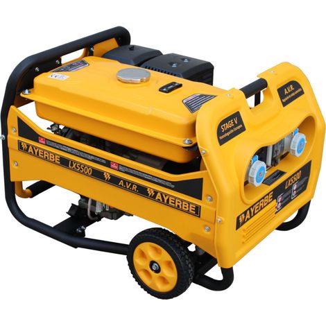 -CAHERSA- Grupo Electrógeno AYERBE LX5500 MN Gasolina (1/5)