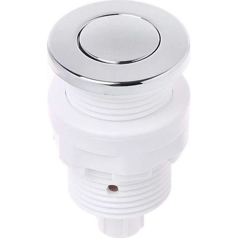 Bouton de Commutation d'air Poussoir 28mm pour Interrupteur d'élimination des déchets de Spa de Baignoire (1/5)