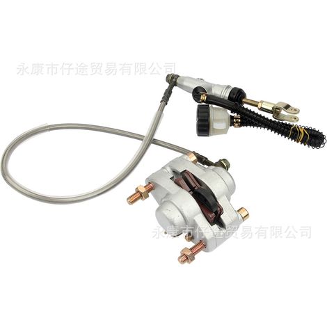 ATV four-wheeled motorcycles and beach buggies are compatible with Longding Polaris rear brake assembly upper and lower cylinder calipers. (1/5)