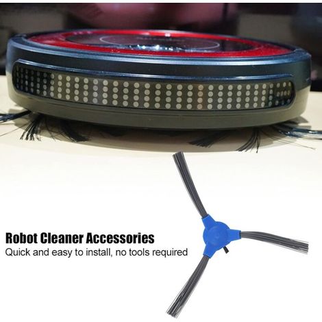 Spazzola laterale, ricambio per gli accessori dell'aspirapolvere robot Eufy RoboVac 11S RoboVac 30, confezione da 8 spazzole laterali. (1/4)