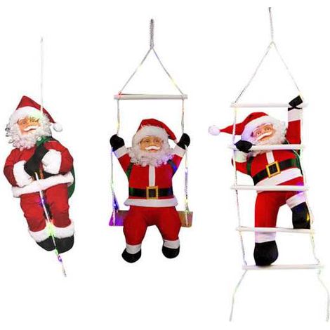 Papá Noel Escalador 60 cm