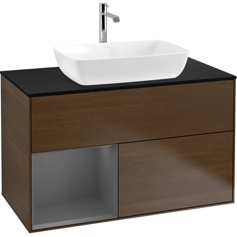 Villeroy & Boch F772GKGN meuble sous-vasque Finion F77 (1/2)