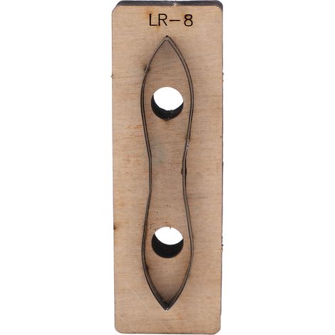 Moule en cuir et métal, poinçonnage, perforation, découpe, façonnage, acier allié, fournitures de loisirs créatifs LR 8 (1/5)