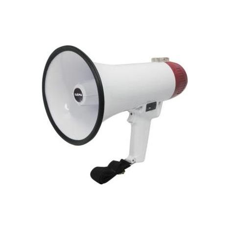 Karma Italiana GT 1221 Megaphon Drinnen/Draußen 5 W Rot, Weiß