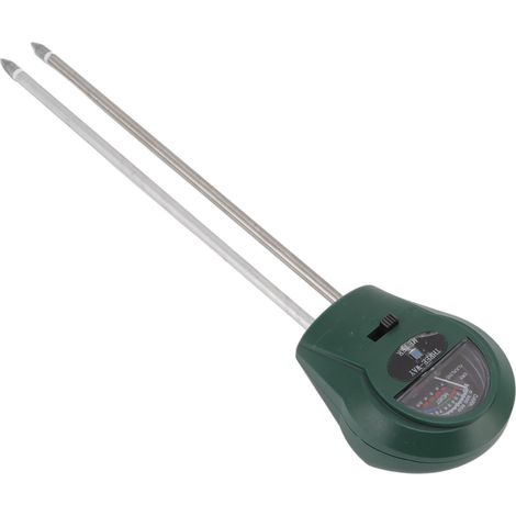Testeur d'humidité du sol 3 en 1 à double sonde, détecteur de lumière solaire et de pH pour le jardinage et l'agriculture (1/5)