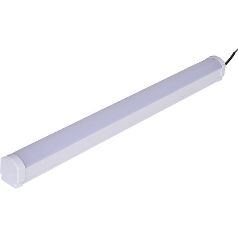 LED-Elektronikstreifen (18 W, 6400 K, 1820 lm), IP65, 60 x 4,6 x 5,1 cm, weiß und opal