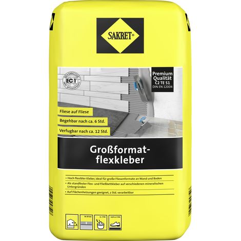 SAKRET Großformatflexkleber 20 kg Montagekleber