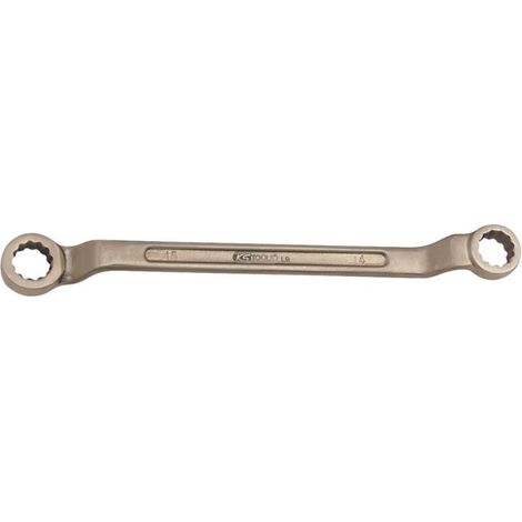 KS Tools BRONZEplus Doppel-Ringschlüssel gekröpft 18x21 mm - 963.7400