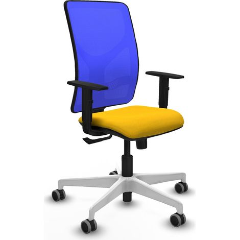 Sedia da ufficio piqueras y crespo Motilla blu bali supporto lombare regolabile (1/2)