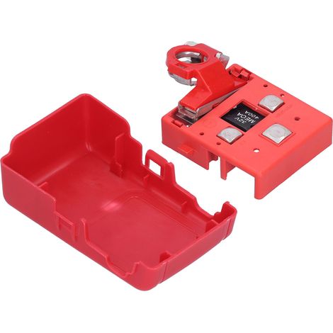 Bornier de batterie 32V 400A avec fusible et fixation rapide, pince pour voiture, 4x4 et caravane (1/5)