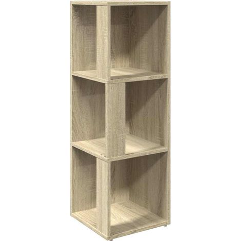 Armadio Angolare Rovere Sonoma 33x33x100 cm in Truciolato DAS768803 (1/5)
