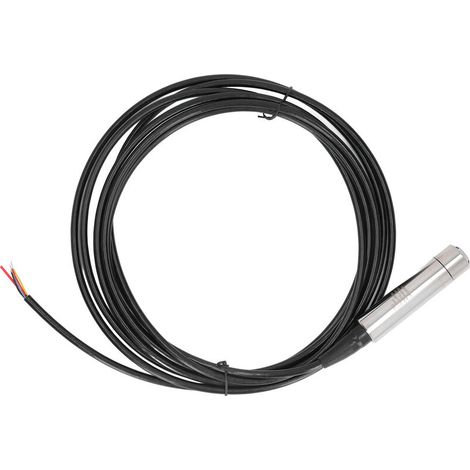 Jeffergarden Transmetteur de niveau de liquide T3000, capteur de niveau d'eau de haute précision 10-30VDC, cble de 10 mètres/32,8 pieds-DOU
