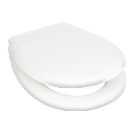 Sedile WC universale bianco