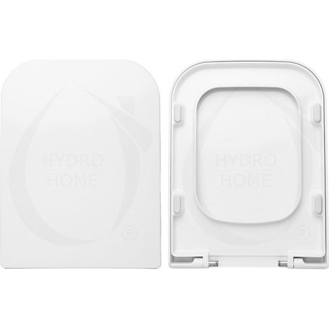 Copriwater Quadra Esedra termoindurente avvolgente bianco