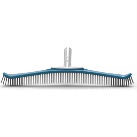 Brosse de paroi flexible Astral Pool Blue Line 50 cm avec support renforcé en aluminium