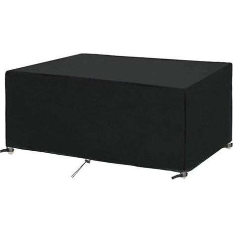Tischabdeckung für Gartenmöbel, 213×132×74 cm, Wetterschutz für Outdoor-Möbel.
