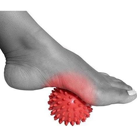 Balle de massage à picots pour massage en profondeur du dos et des pieds-AquaForge