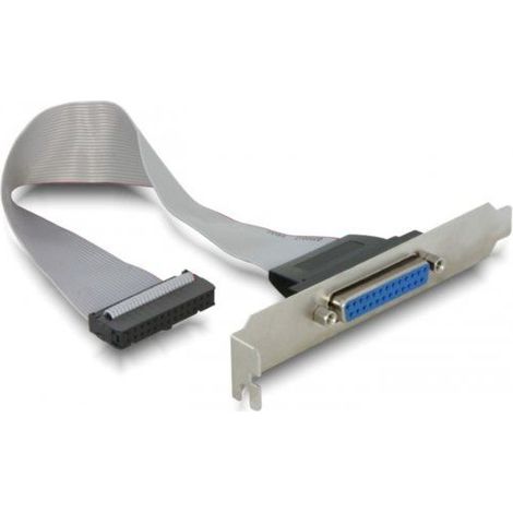 DeLOCK Slotblech 1x D-Sub25 parallel Port (84300) (1/4)
