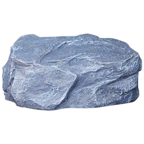 Boîte à clés cachée en rocheHide a Key OutdoorBoîte Waterproof HideCachette pour Clés Aspect PierreFor Outdoor Yard Garden Statues Ornement Intérieur pour cacher en toute sécurité des clés